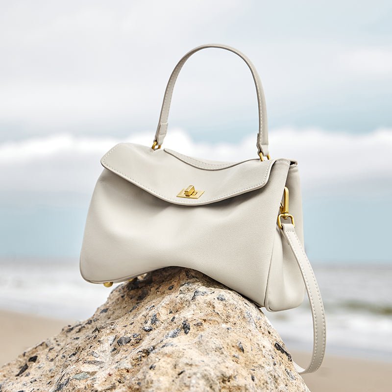 Cloud Leather Satchel Bag