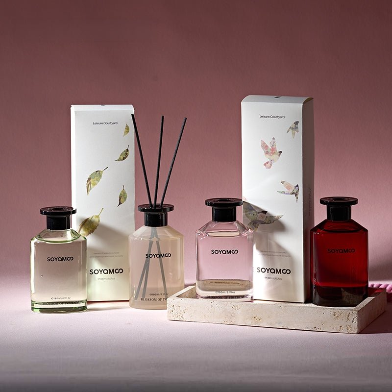 Cloud Pine Ink Essence Leisure Courtyard Reed Diffuser – 180ml