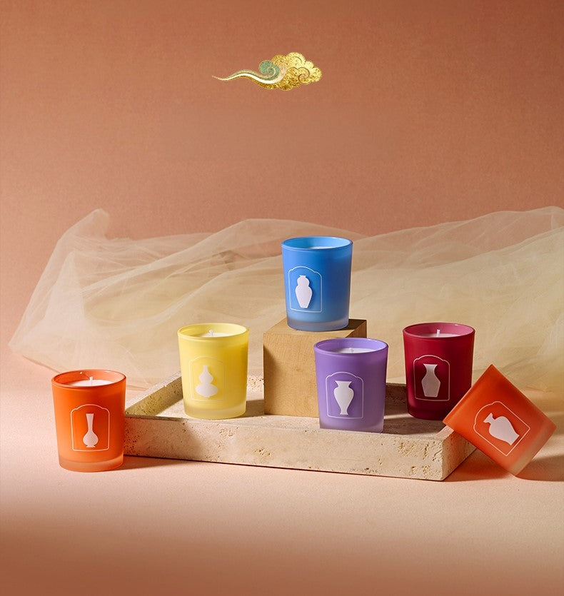 Color Collection Scented Wax Cup Gift Set (6 Packs)