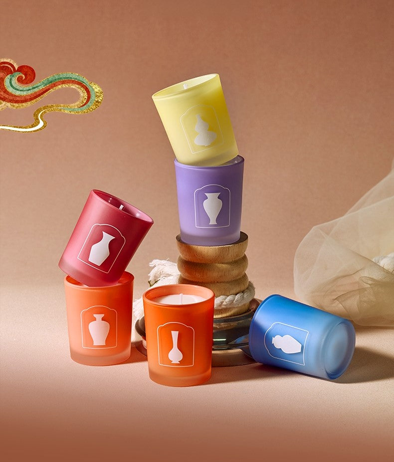 Color Collection Scented Wax Cup Gift Set (6 Packs)