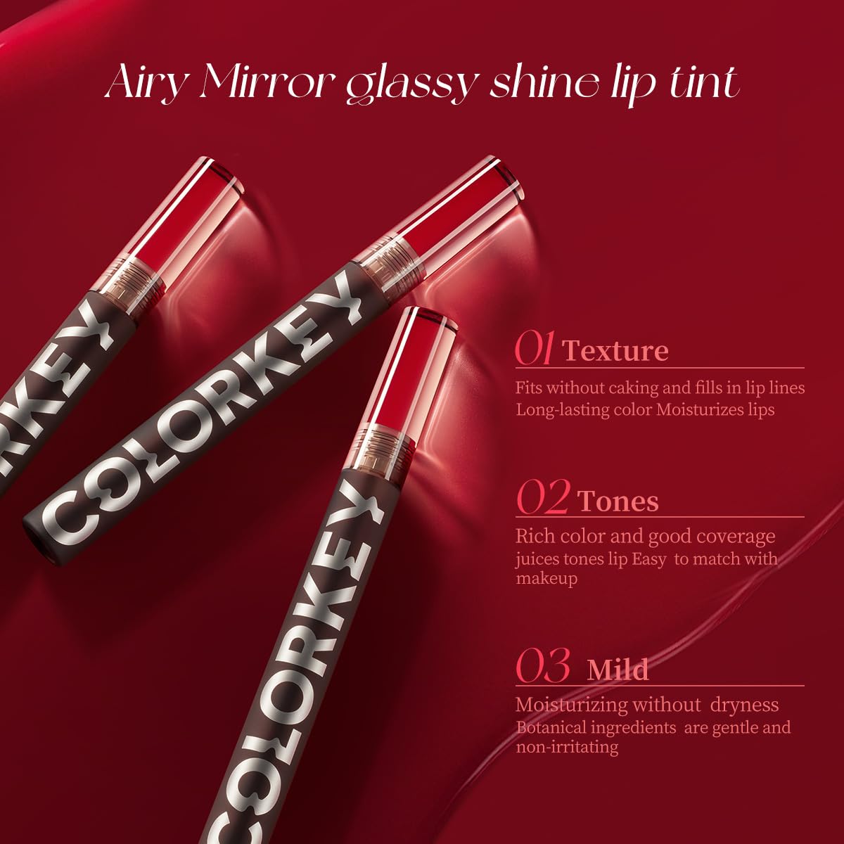 Colorkey Airy Mirror Glassy Lip Gloss