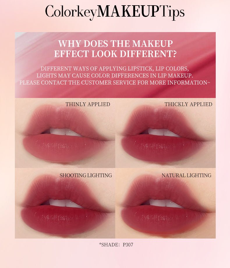 Colorkey Soft Matte Water Lip Tint