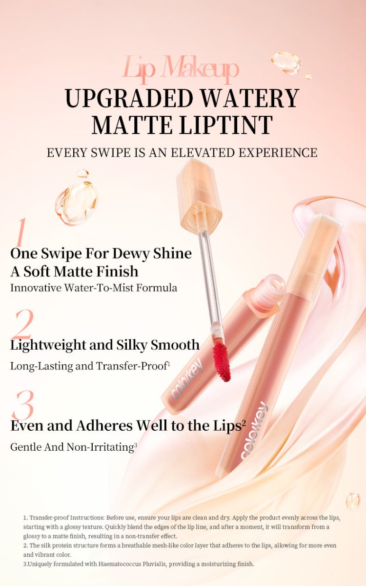 Colorkey Soft Matte Water Lip Tint