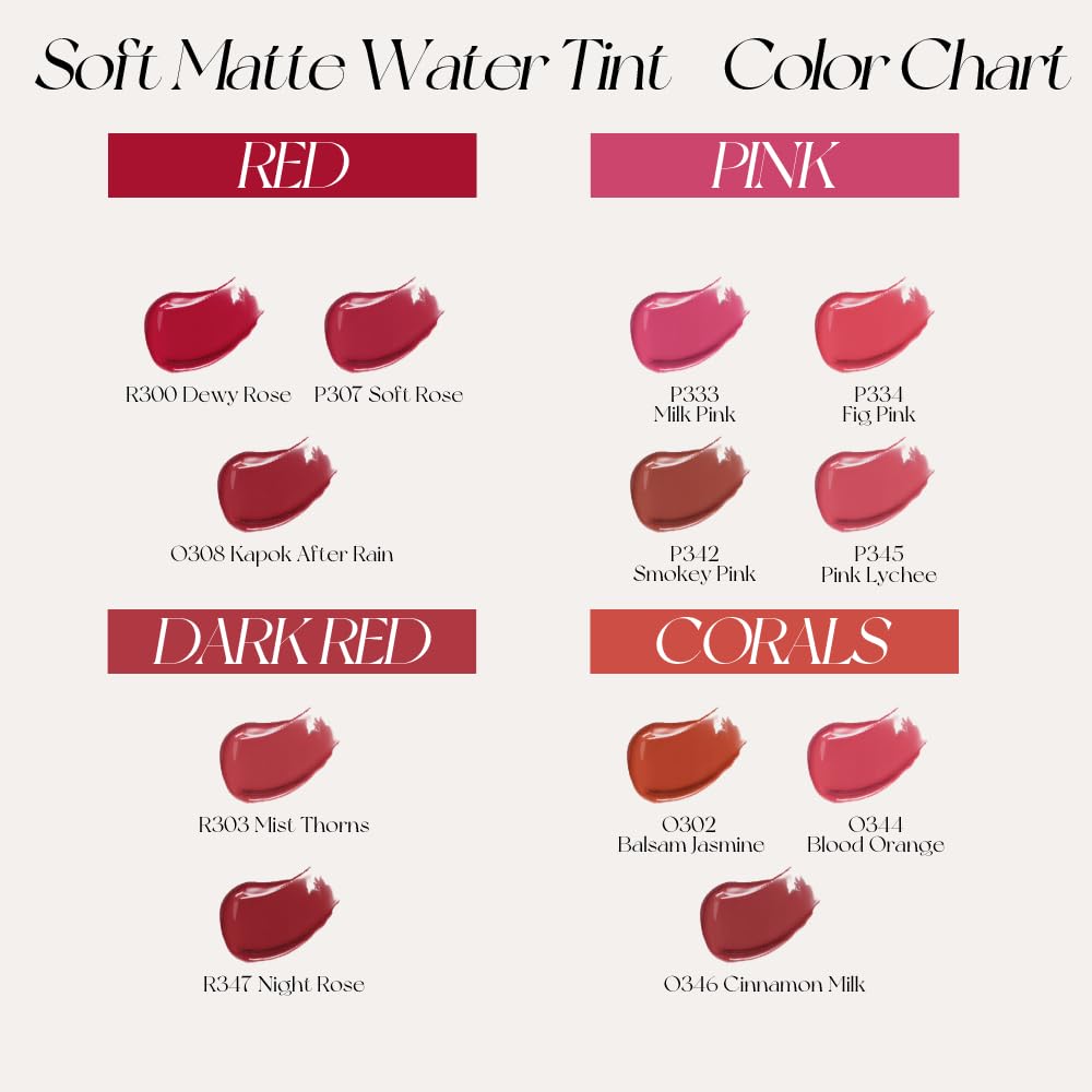 Colorkey Soft Matte Water Lip Tint