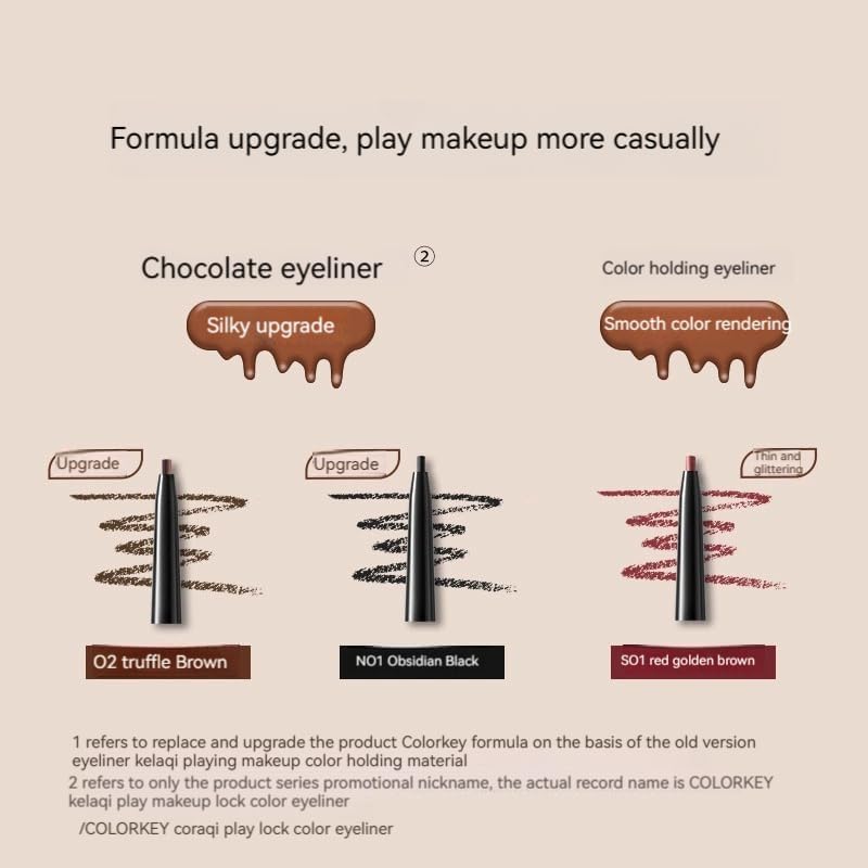 Colorkey Waterproof Lock Colour Eyeliner Gel Pencil