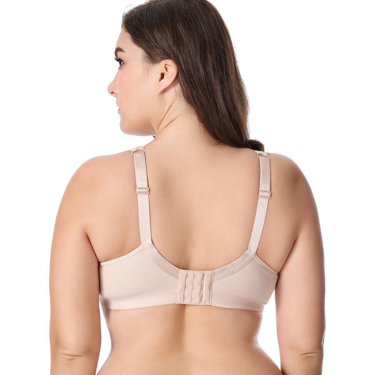 Comfort Cotton Wireless Full Coverage Lace Bra