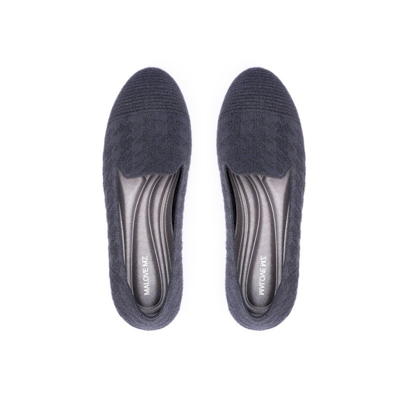 Comfortable Slip On Round Toe Flat Loafers - 0cm
