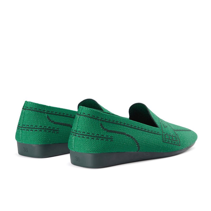 Comfortable Slip On Square Toe Loafers - 0cm