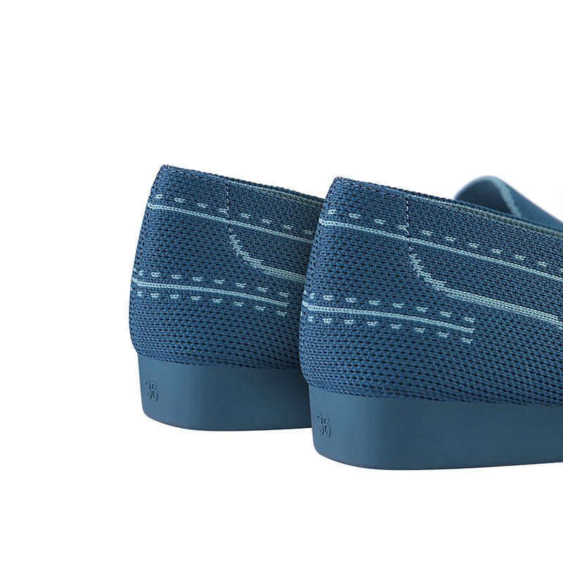 Comfortable Slip On Square Toe Loafers - 0cm