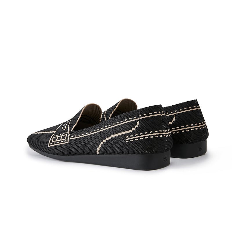 Comfortable Slip On Square Toe Loafers - 0cm