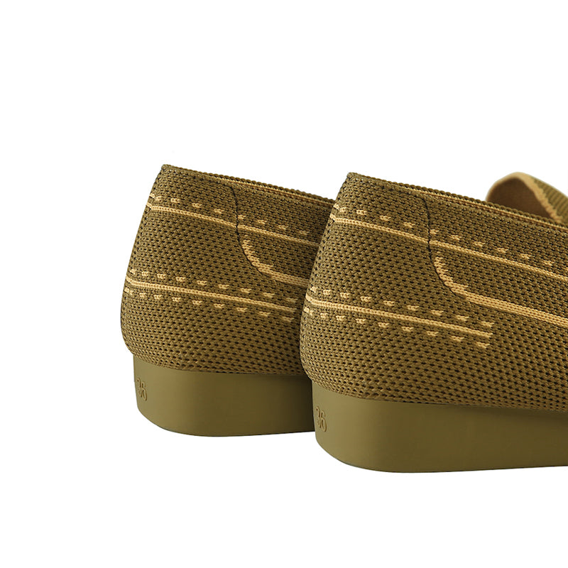 comfortable slip on square toe loafers all avocado 4