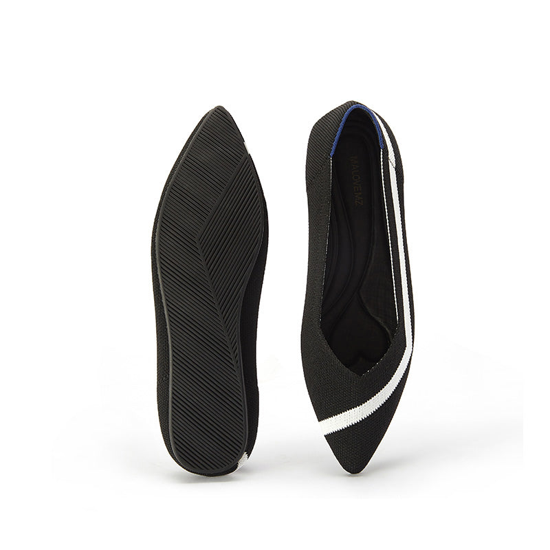 comfortable-woven-striped-pointed-toe-flats_all_black_5.jpg
