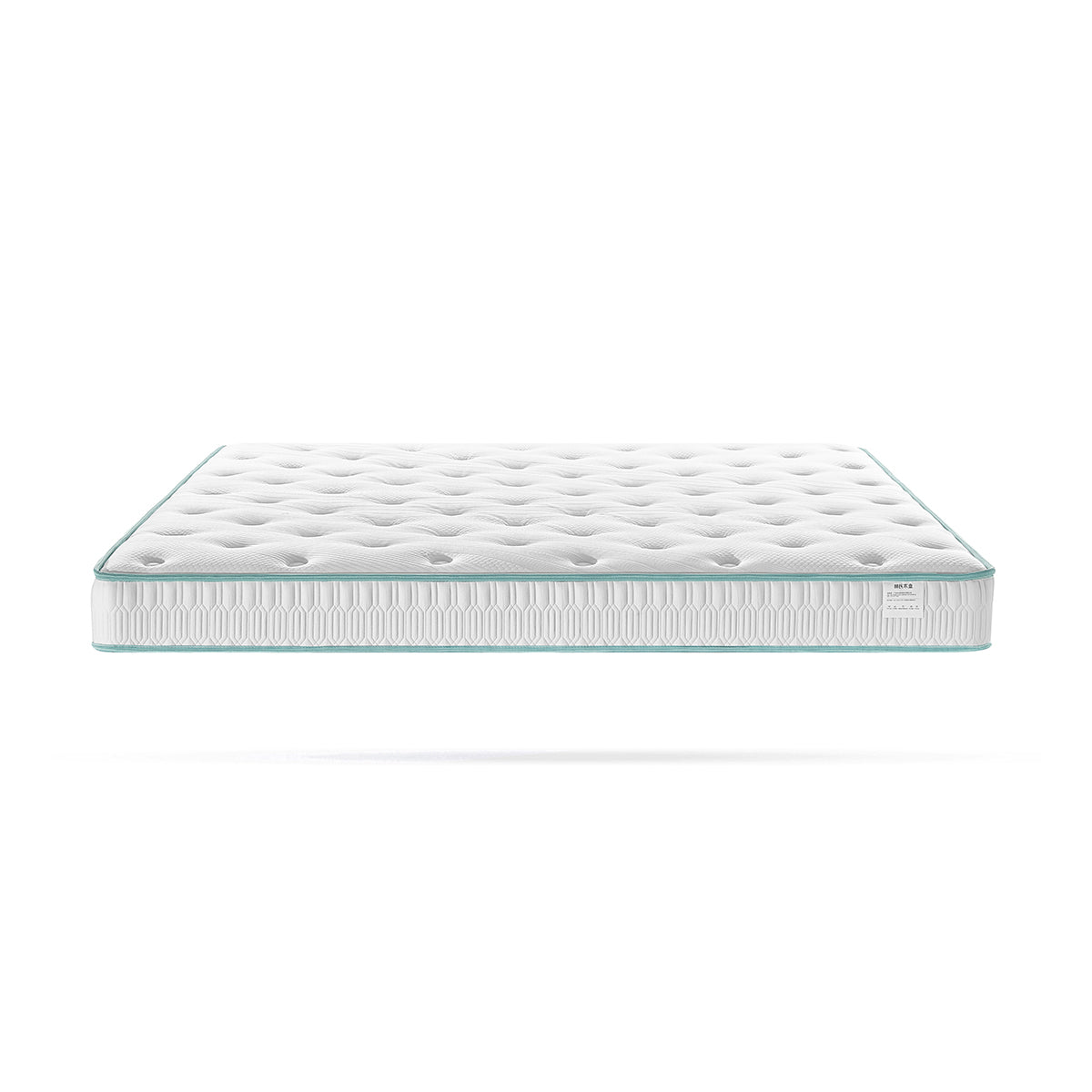 comfy master bed with mattress set all white 13