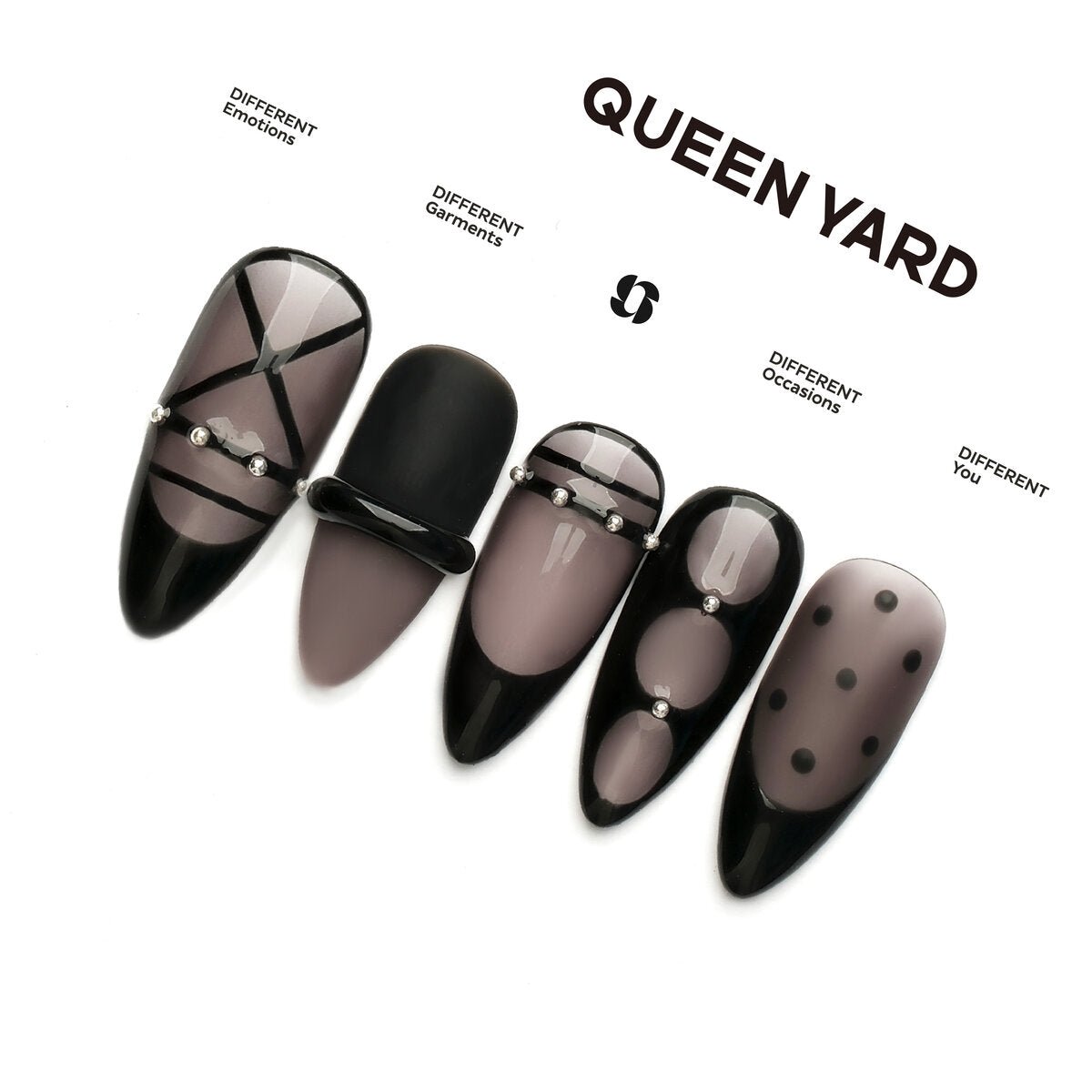 Cool Black Baddie Press-On Nails