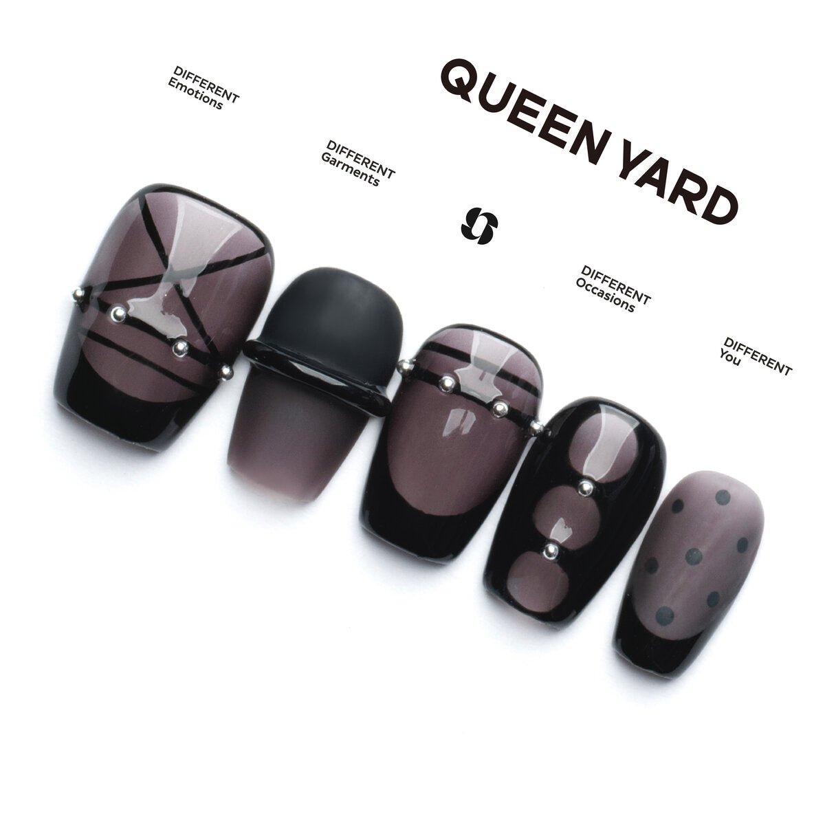 Cool Black Baddie Press-On Nails
