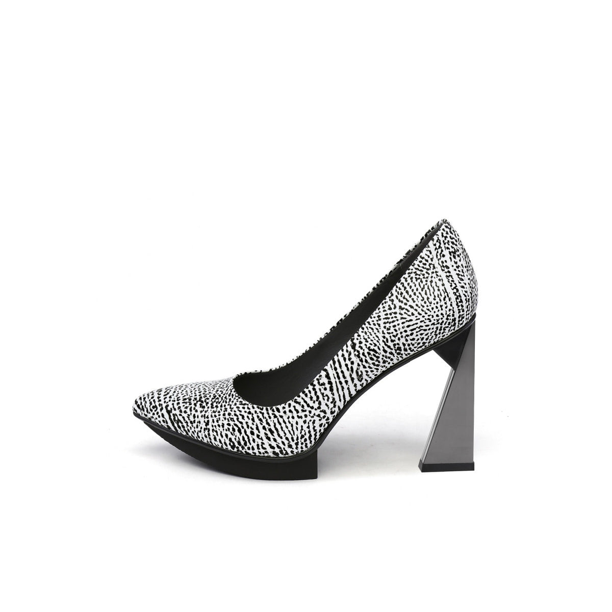 corporate pointed toe pumps all white 1