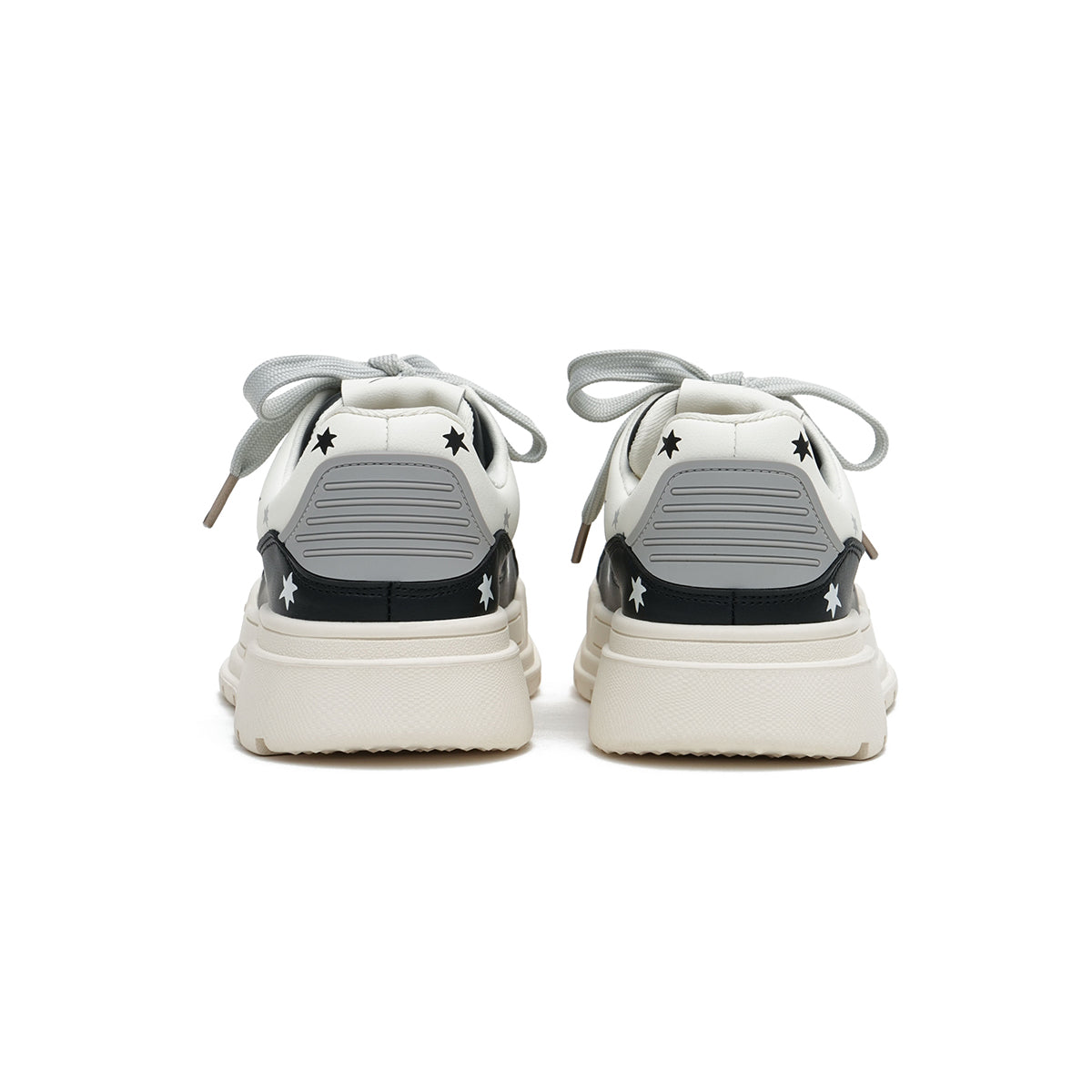 cosmic star versatile platform sneakers all black 3