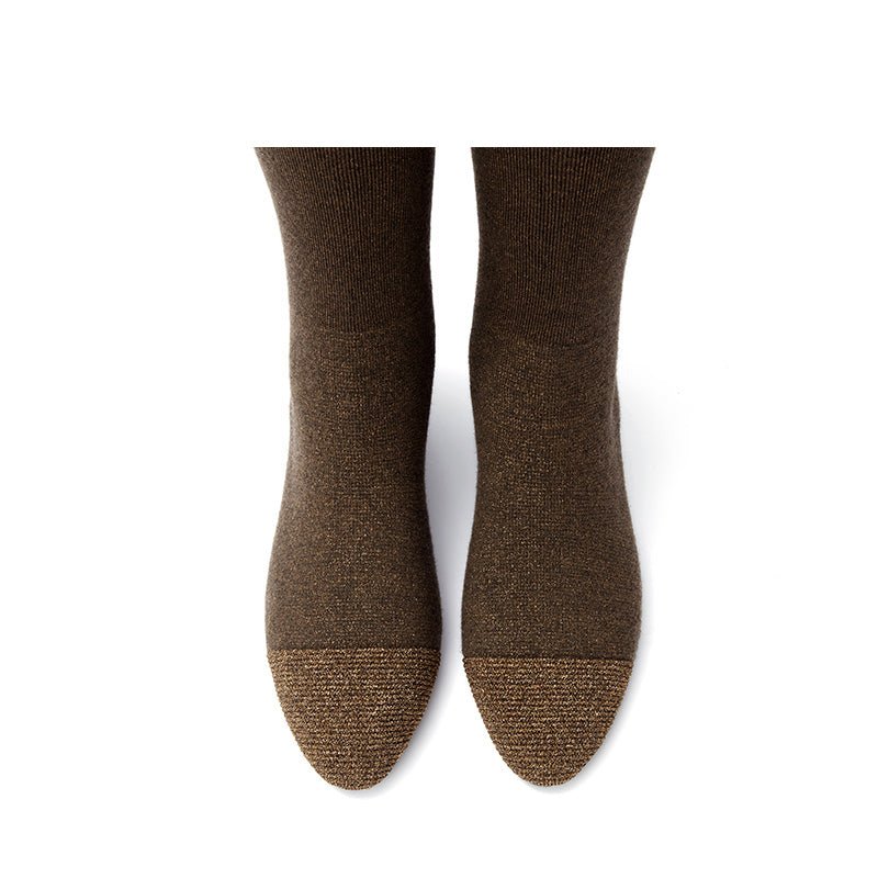 Country Low Heel Stretch Over the Knee Boots - 0cm