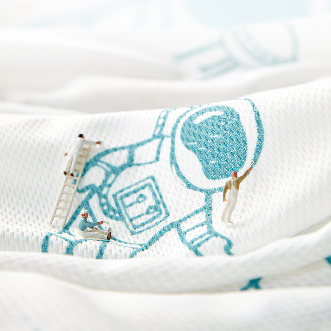 cream bubble bed and mattress for children all cream 11