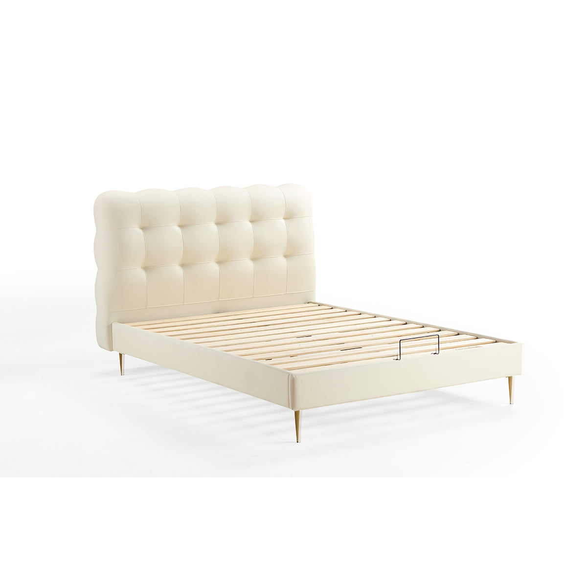 cream bubble bed and mattress for children all cream 5