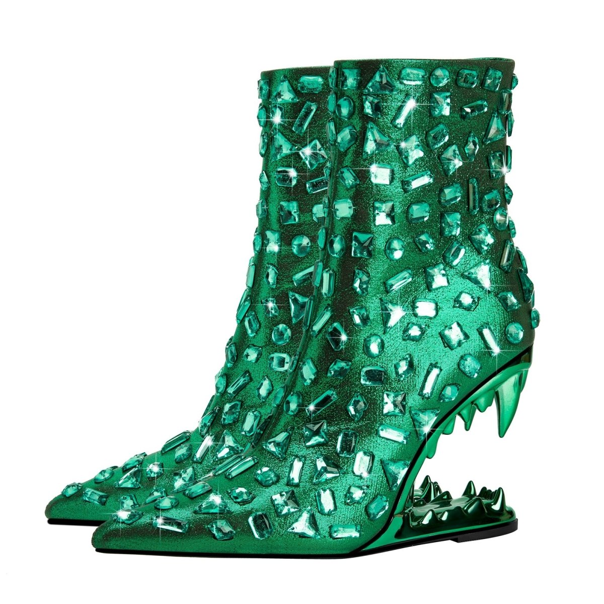 crystal - shard - encrusted - bite - heel - ankle - boots_all_green_3.jpg