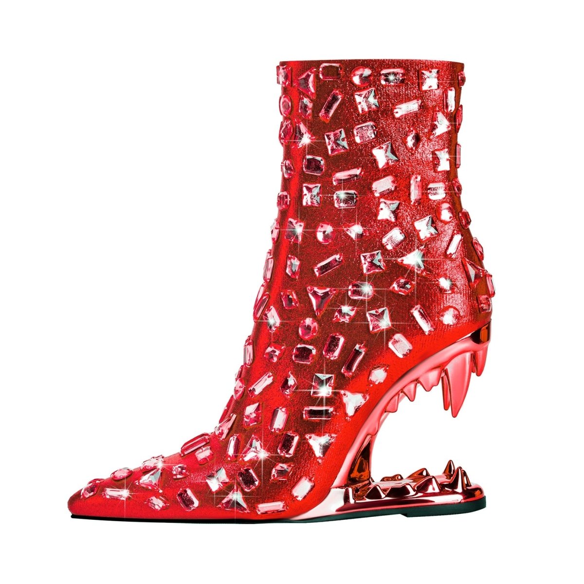 crystal - shard - encrusted - bite - heel - ankle - boots_all_red_1.jpg