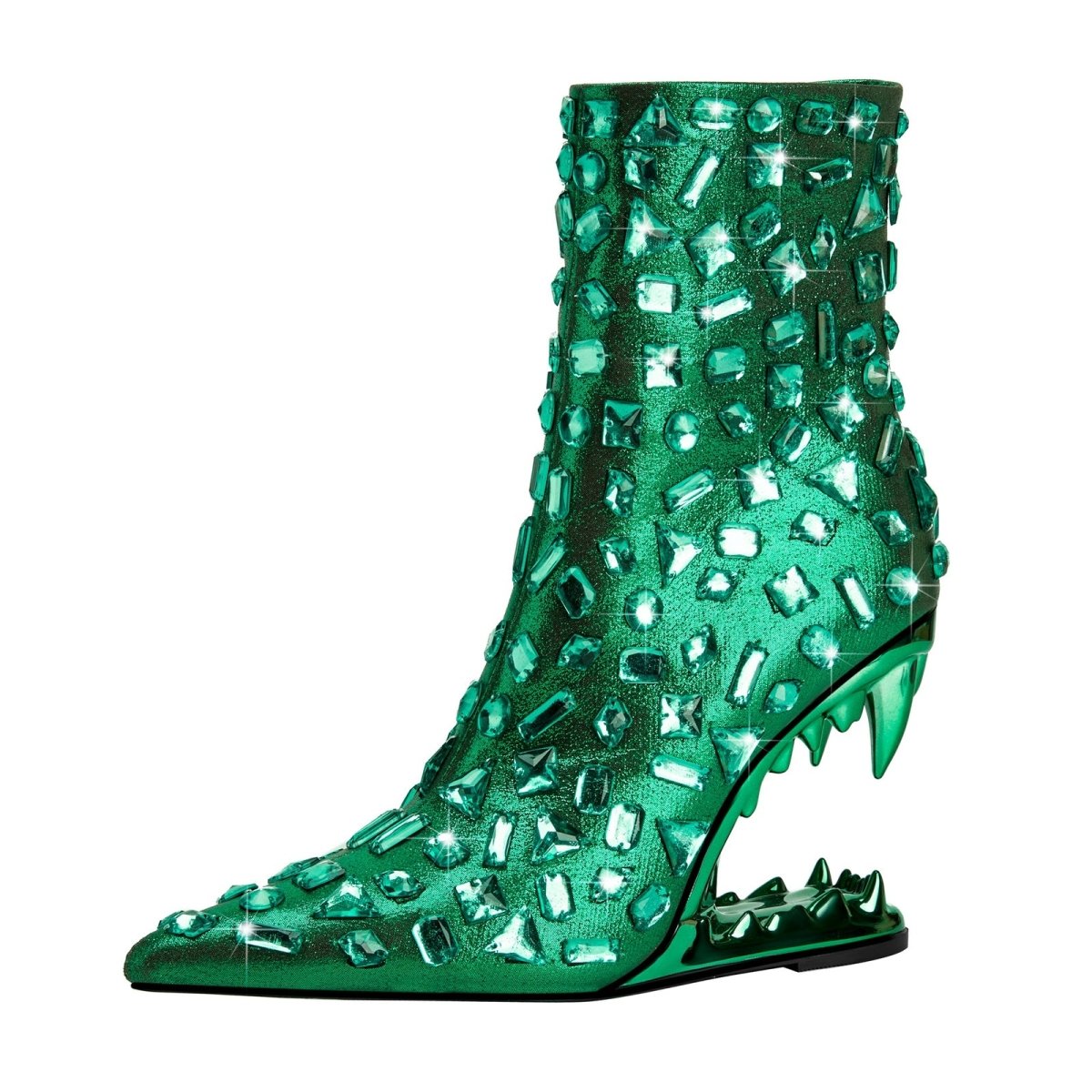 crystal - shard - encrusted - bite - heel - ankle - boots_all_green_2.jpg