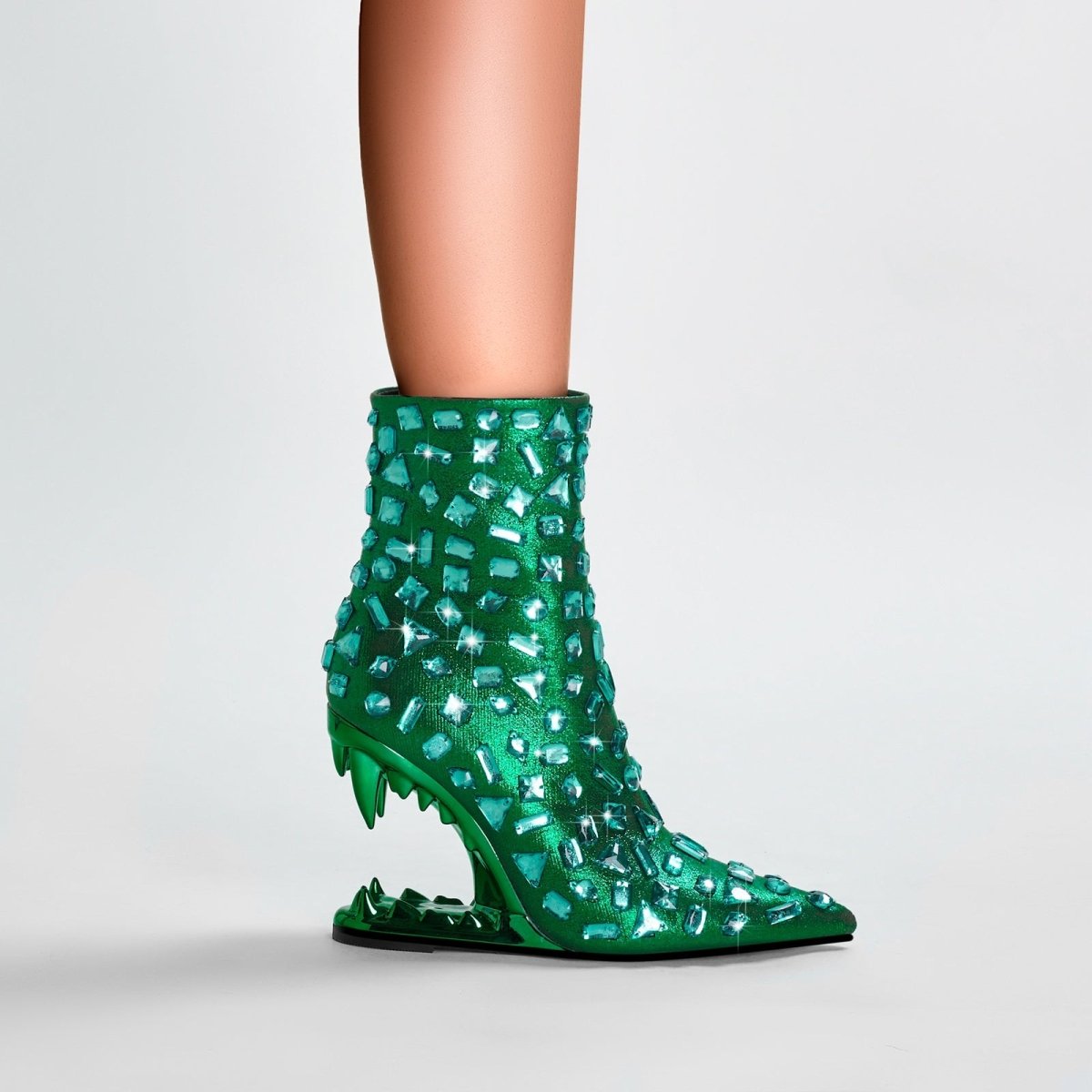 crystal - shard - encrusted - bite - heel - ankle - boots_all_green_8.jpg