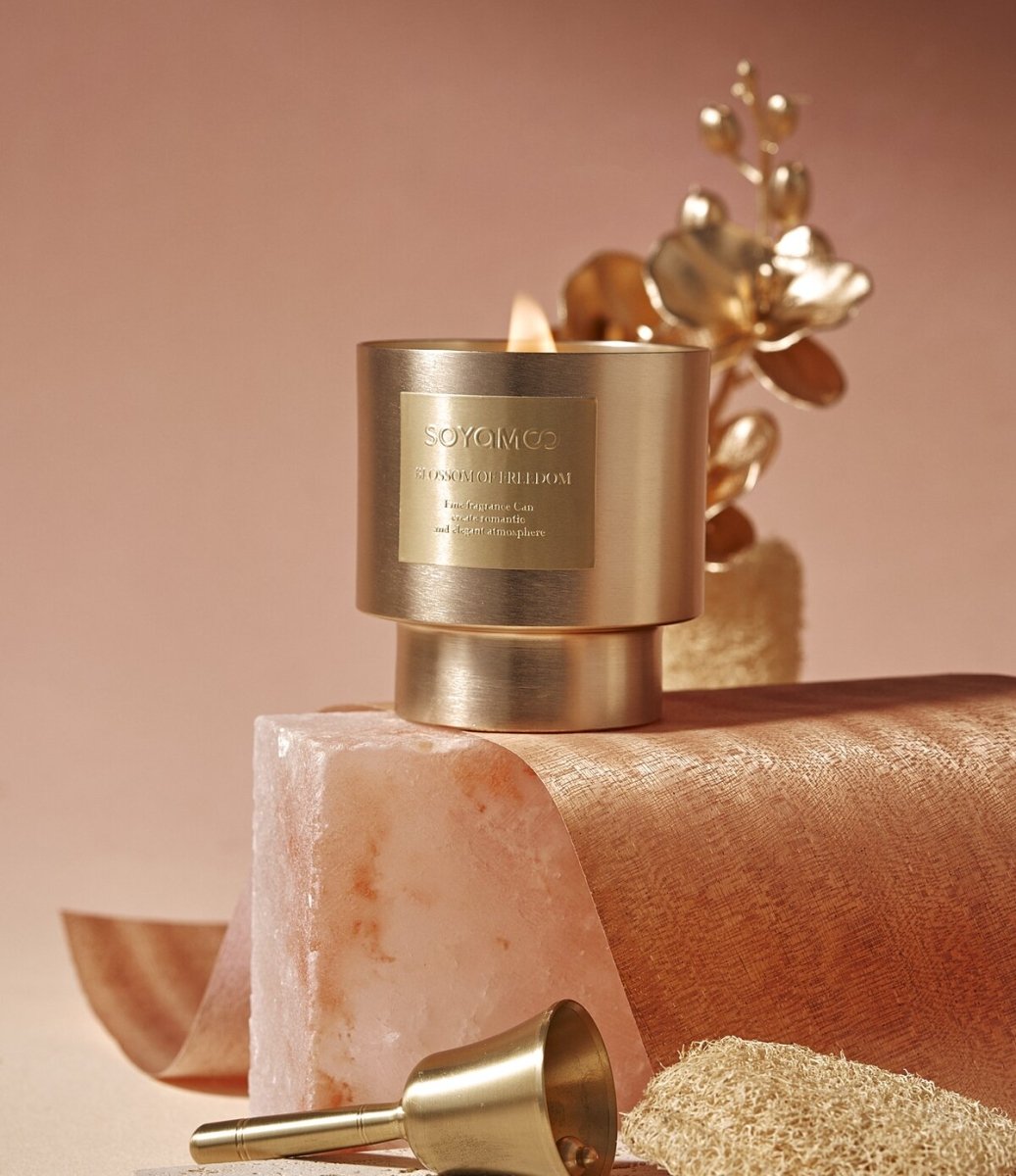 Cuban Cigar Luxe Metal Tin Candle