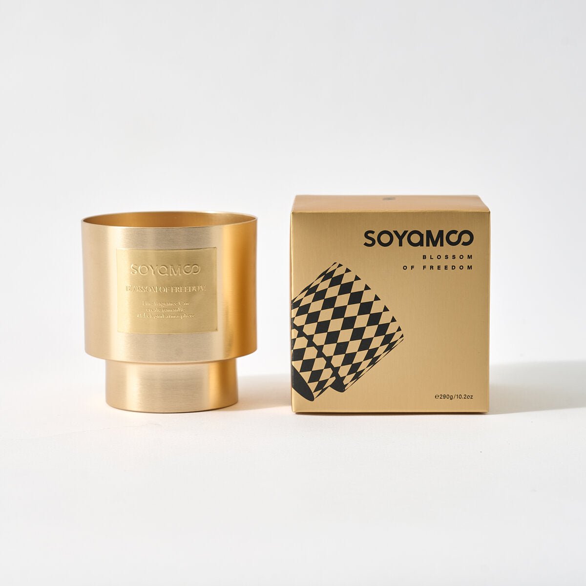 Cuban Cigar Luxe Metal Tin Candle