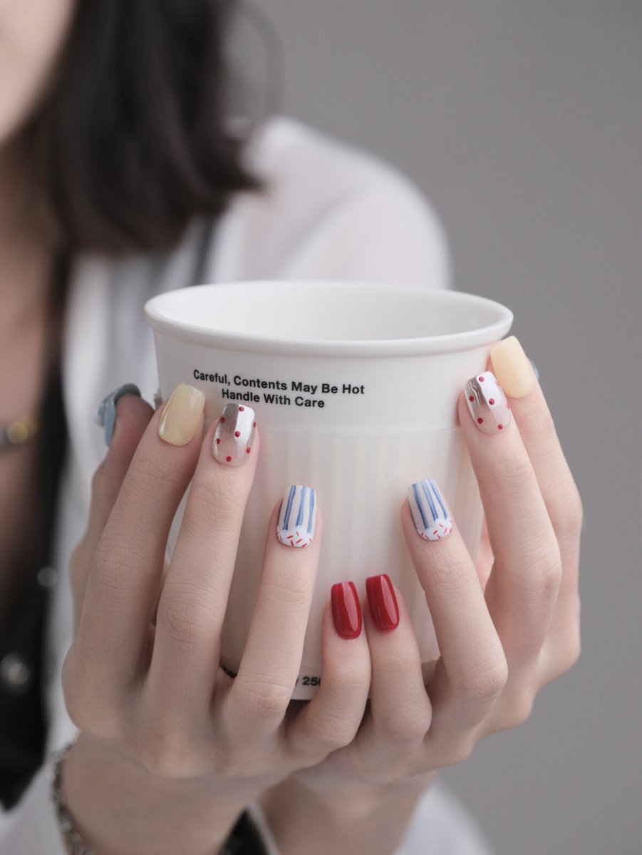 Cupcake Party 3D Cupcake Press-On Nails