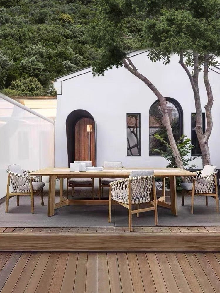 curry long dining table all sand 1