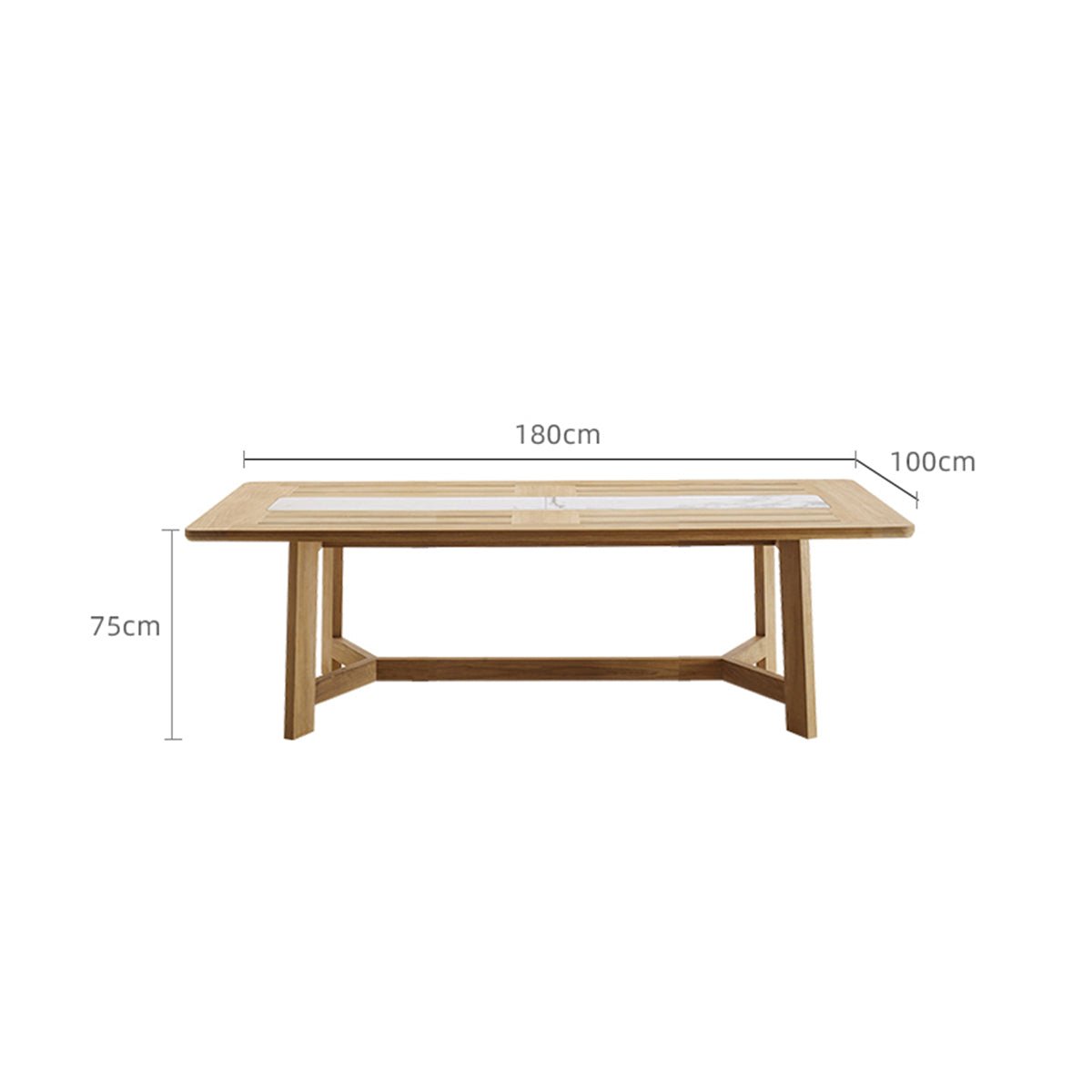 curry long dining table 1.8m all 1