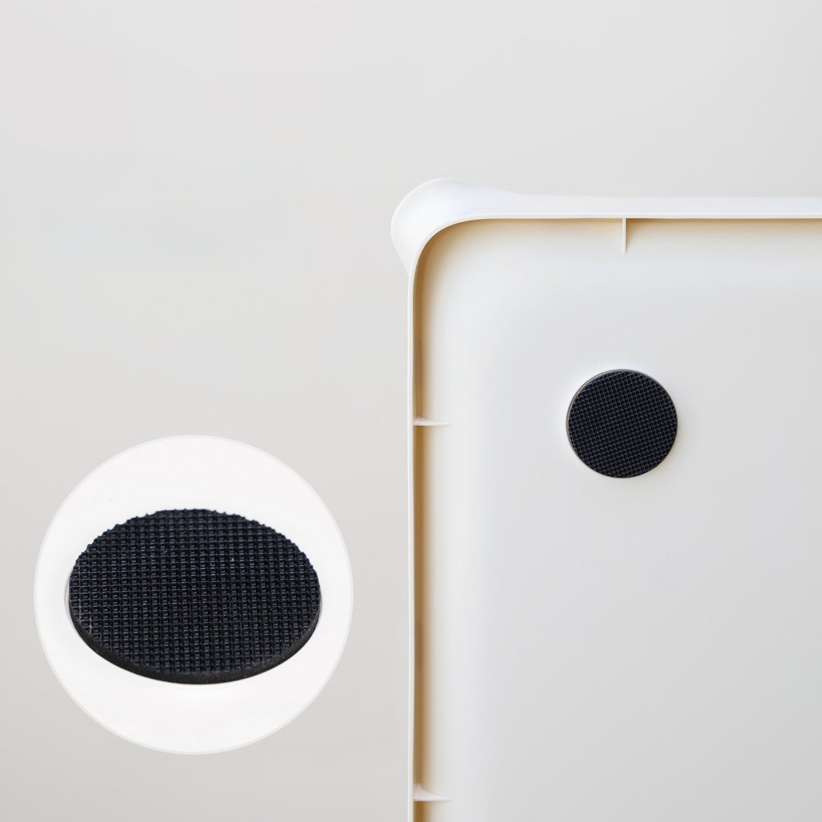 Curved Wave Cat Litter Trapping Mat with Non - Slip Base