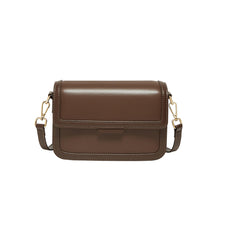 Daily Coffee Leather Shoulder Bag