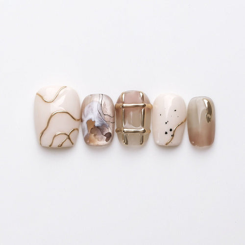 Dawn 3D Press-On Nails