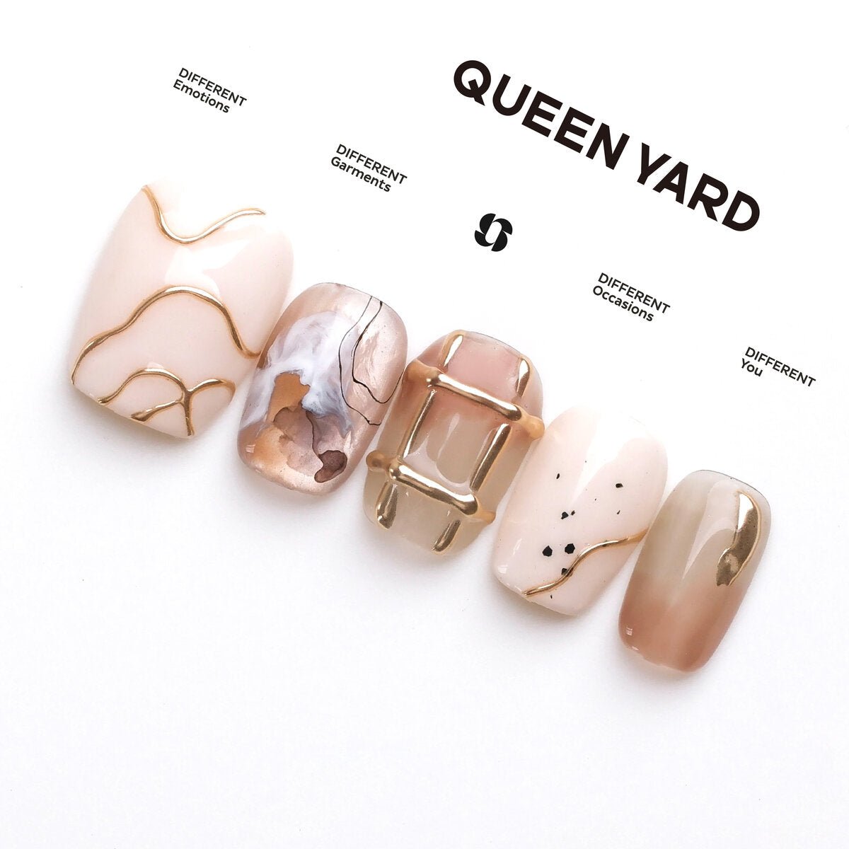 Dawn 3D Press-On Nails