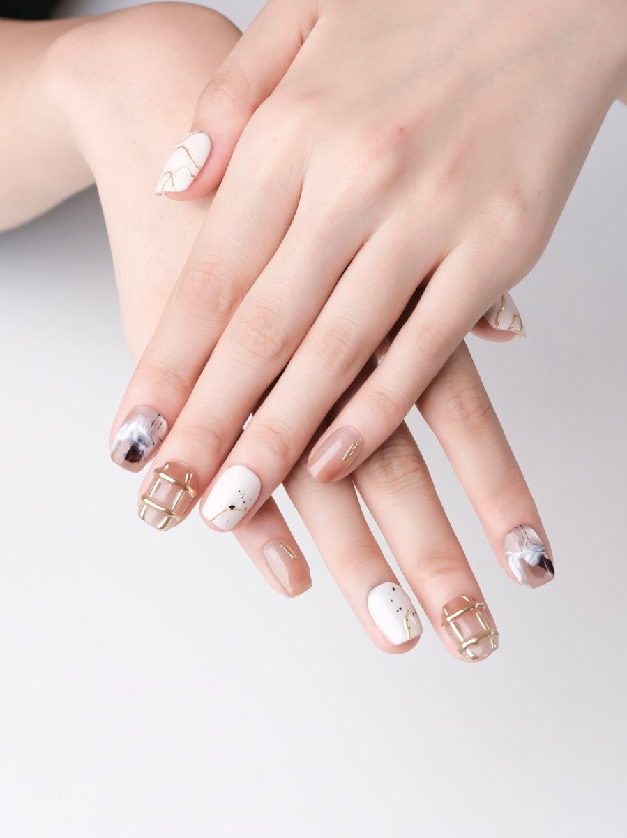 Dawn 3D Press-On Nails