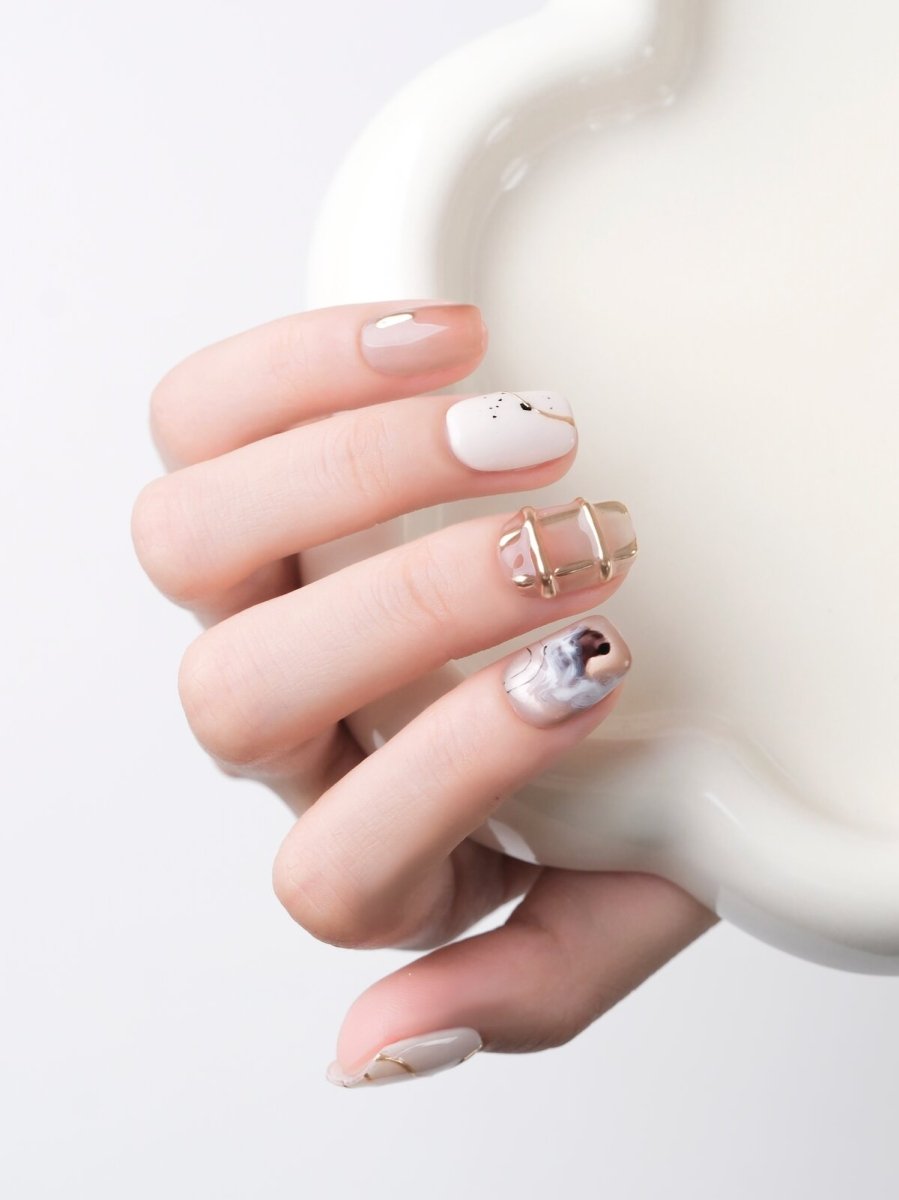 Dawn 3D Press-On Nails