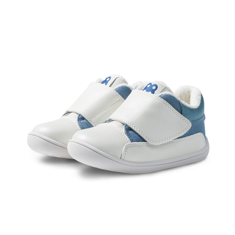 delightful pre walker mid top sneakers all blue 3