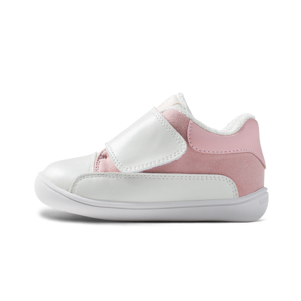 delightful pre walker mid top sneakers all pink 1