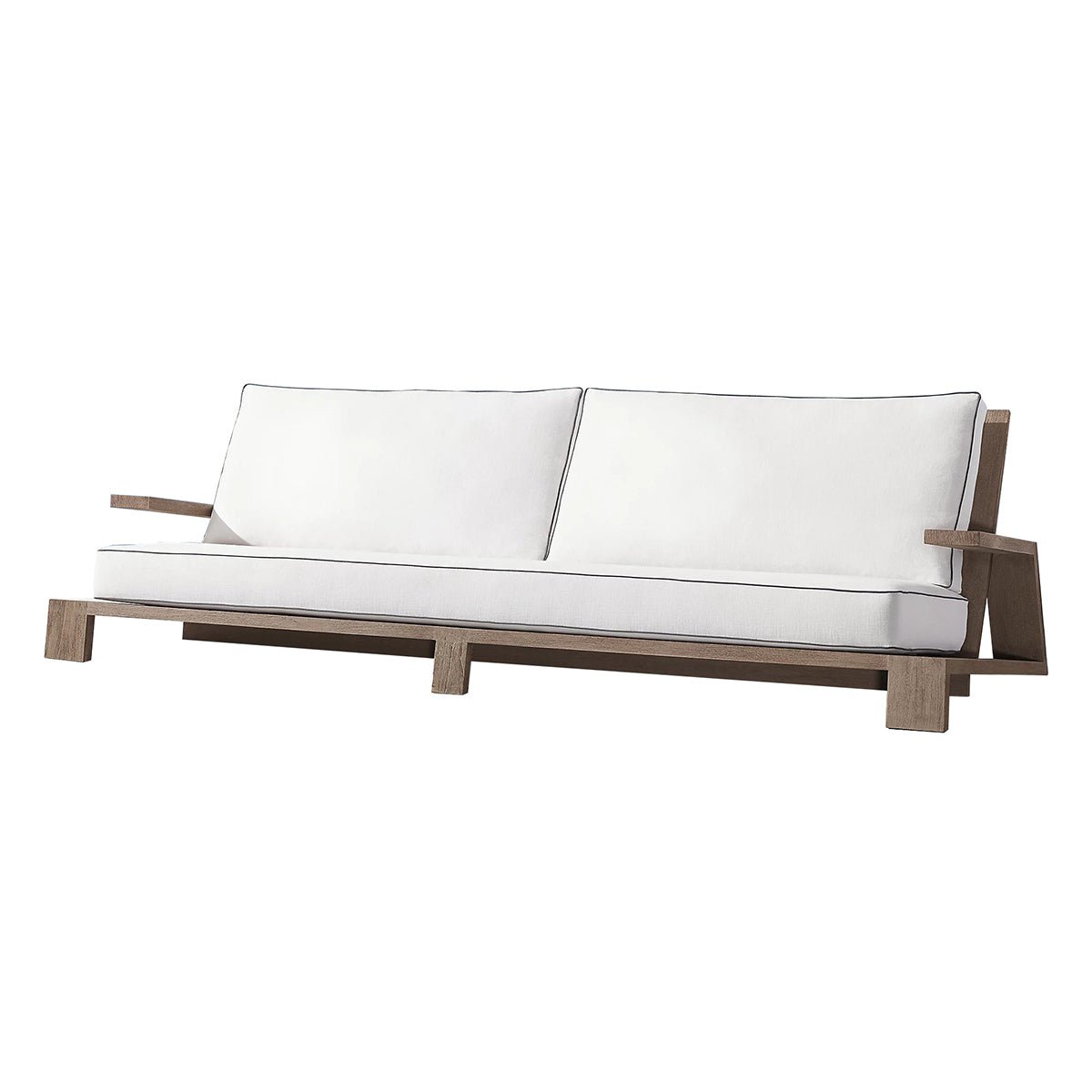 Denton Dreamy Teak Sofa - 0cm