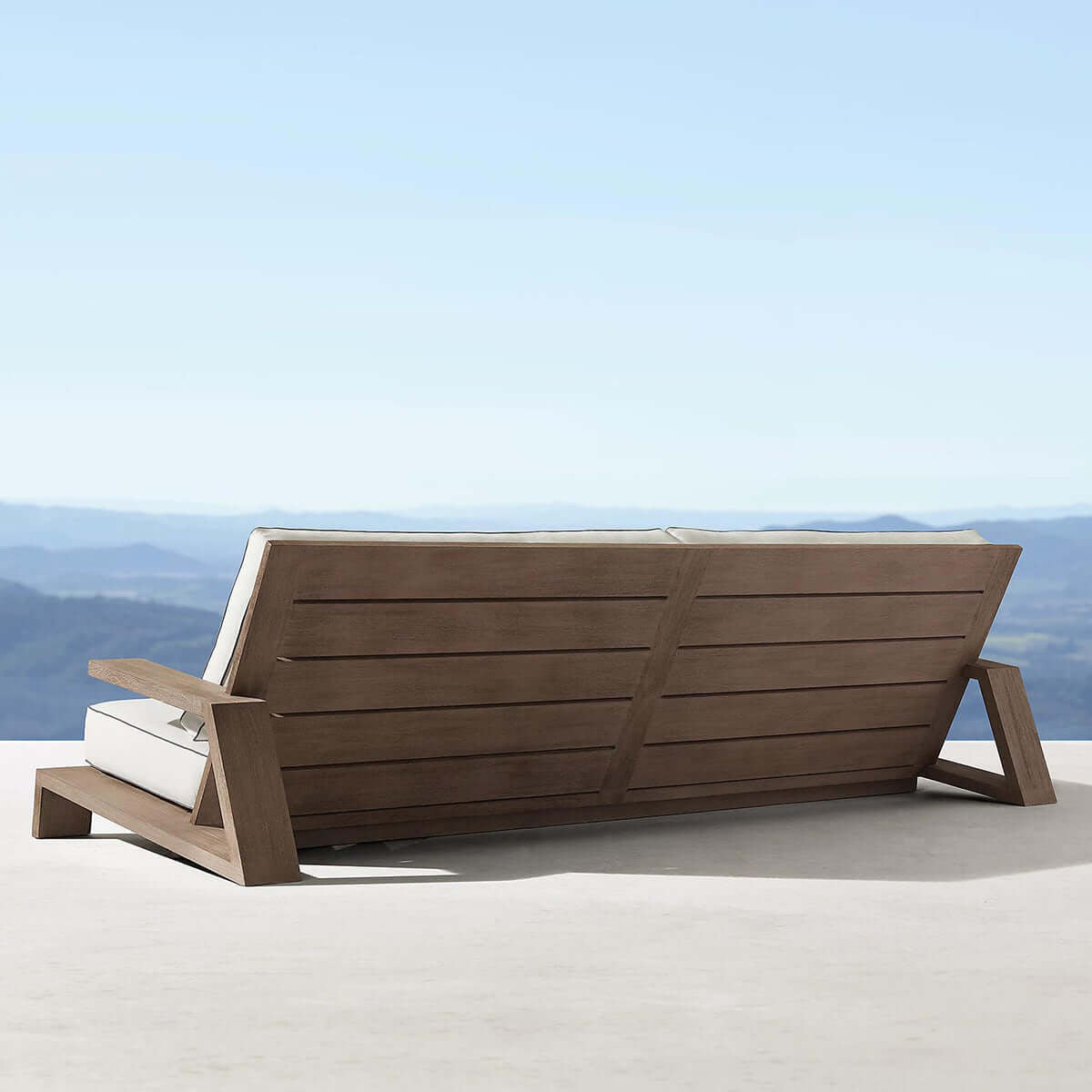 Denton Dreamy Teak Sofa - 0cm