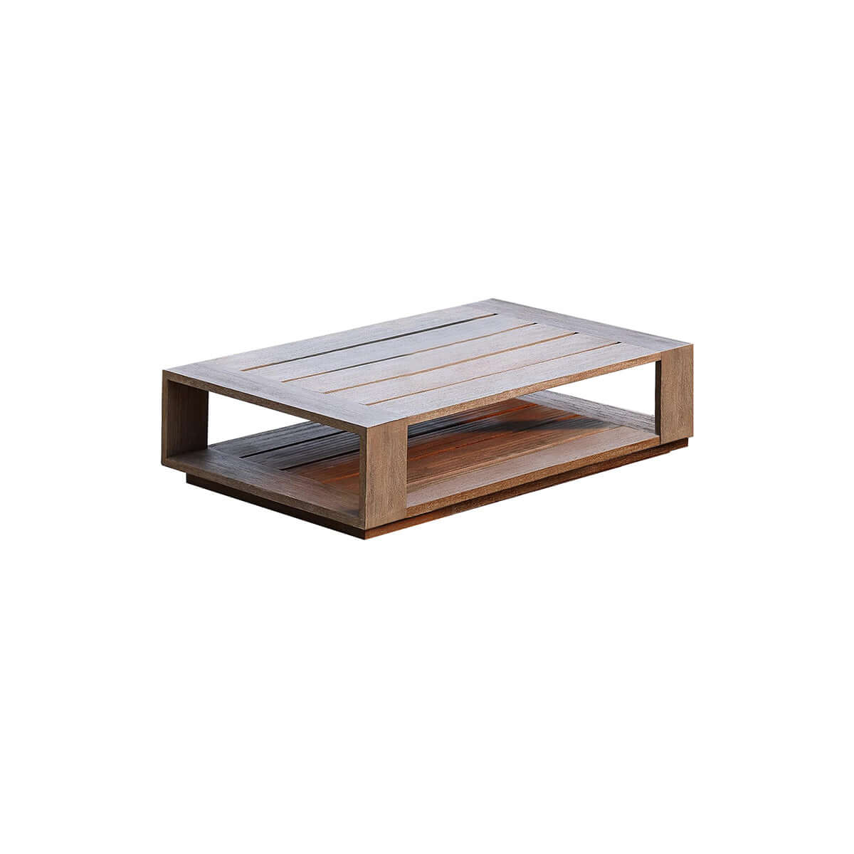 denton rustic coffee table 1.21m mocha 2