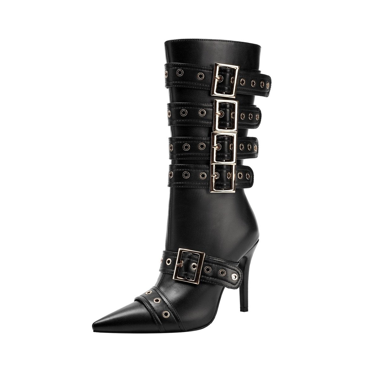 dominatrix - leather - buckle - strappy - knee - high - boots_all_black_2.jpg