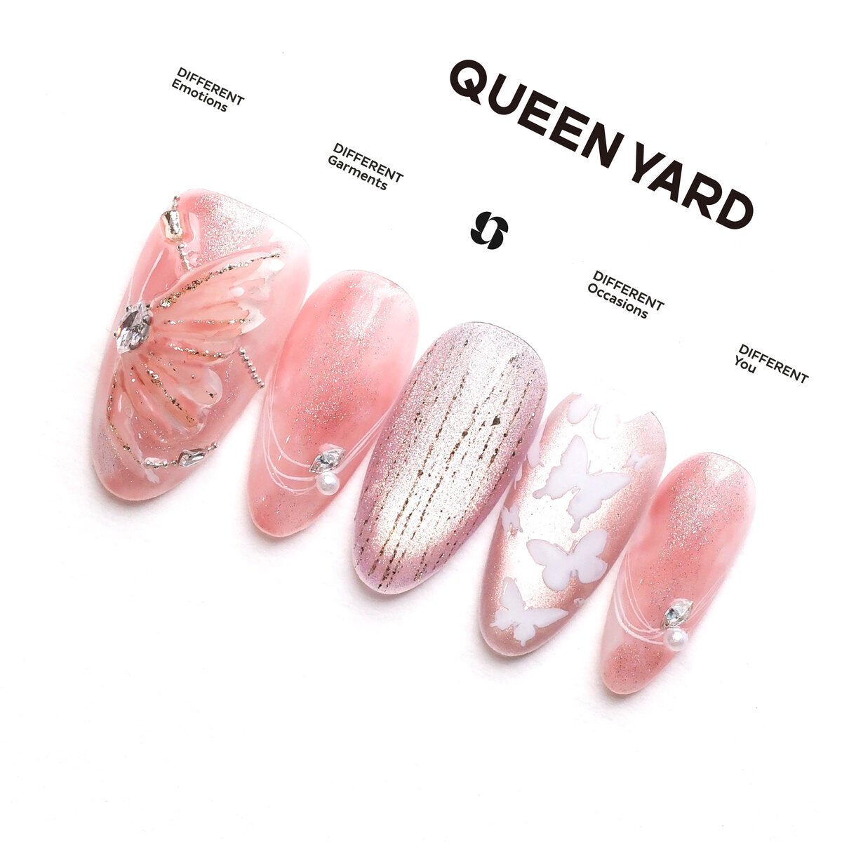 Dream Butterfly 3D Press-On Nails
