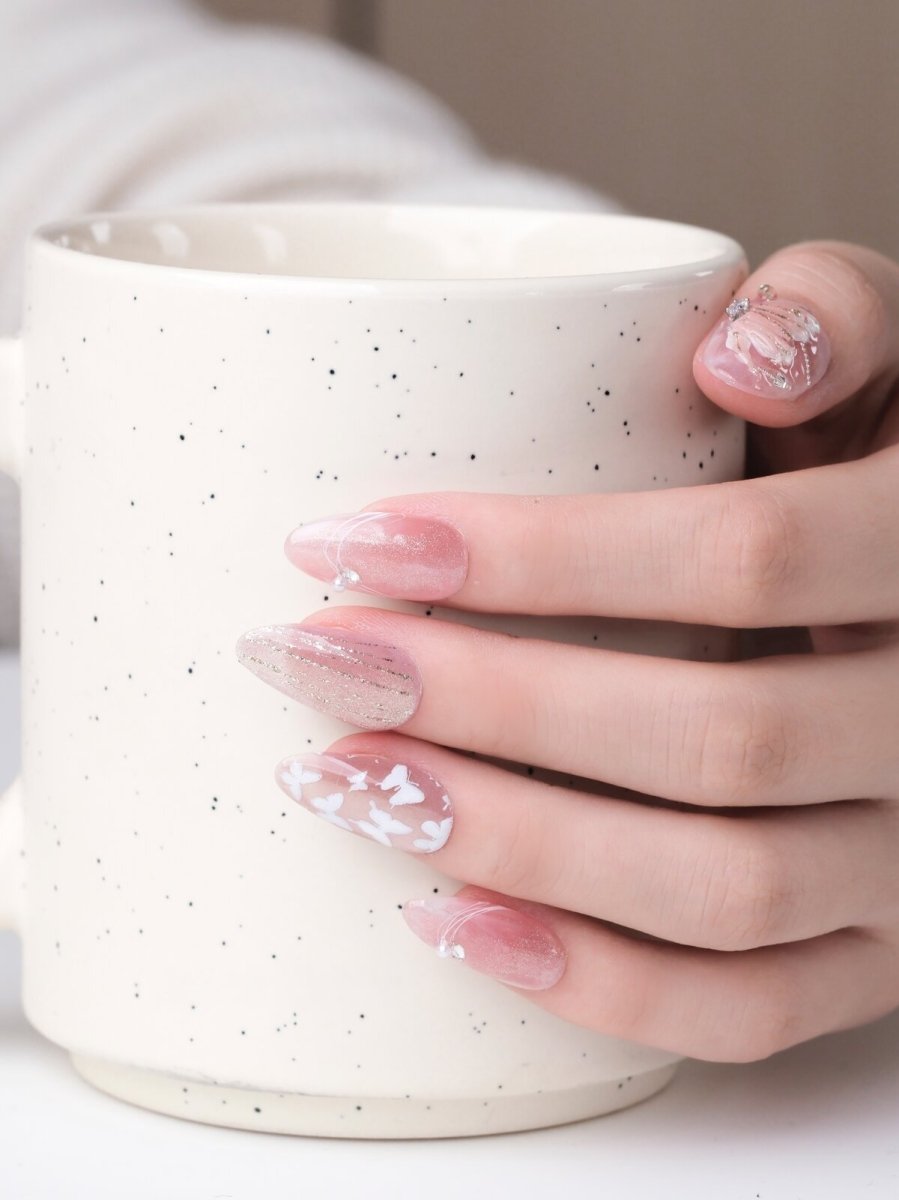 Dream Butterfly 3D Press-On Nails