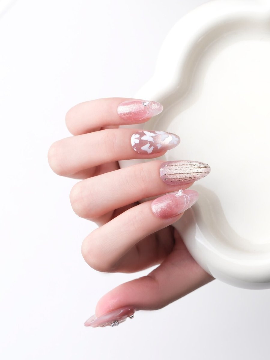 Dream Butterfly 3D Press-On Nails
