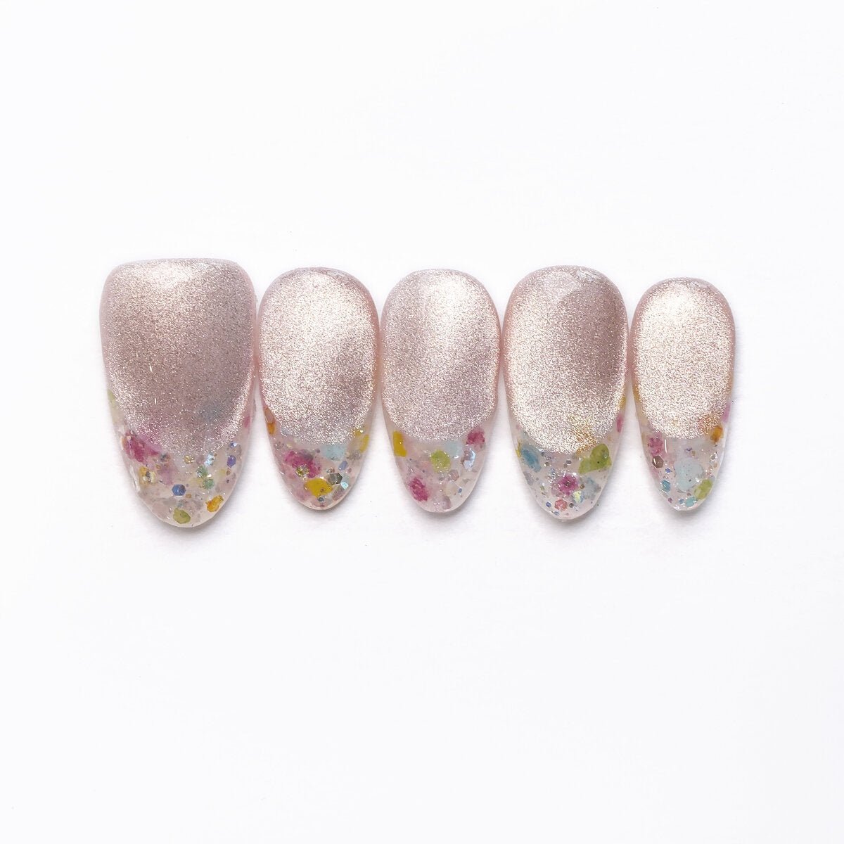 Dreamweaver Confetti Press-On Nails