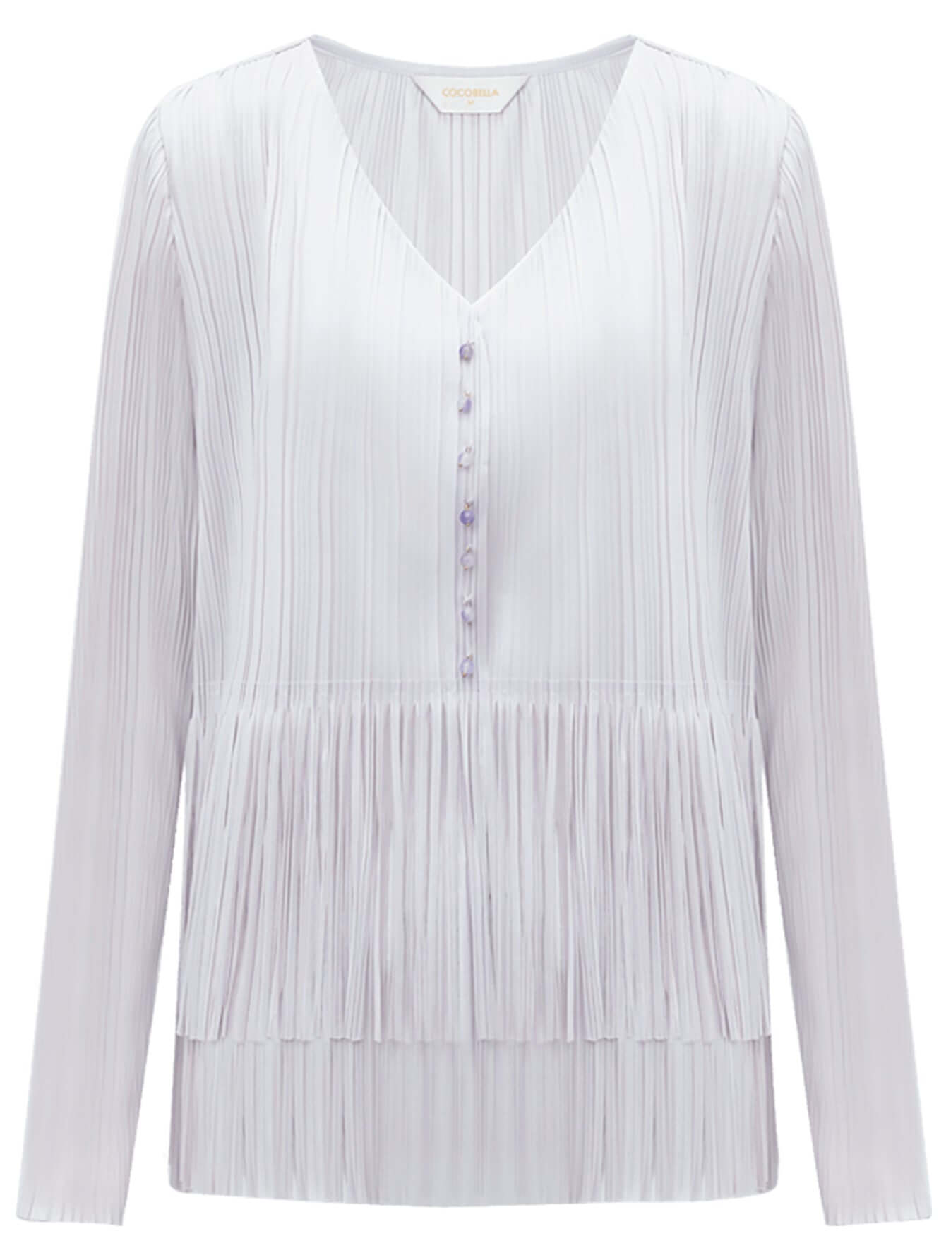 dreamy pleated lilac chiffon shirt all lilac 4